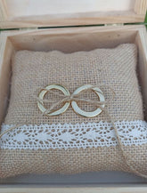 Cajita porta anillos de madera